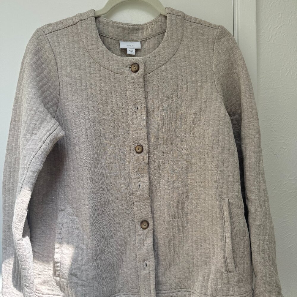 J Jill Cotton Cardigan